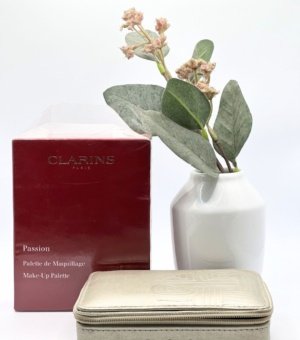 Clarins makeup kit with Luxury Makeup Bag