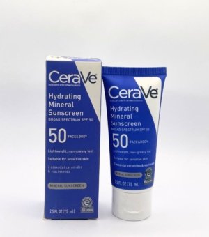 CeraVe Hydrating Mineral Sunscreen SPF 50