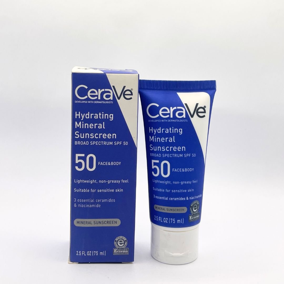 CeraVe Hydrating Mineral Sunscreen SPF 50